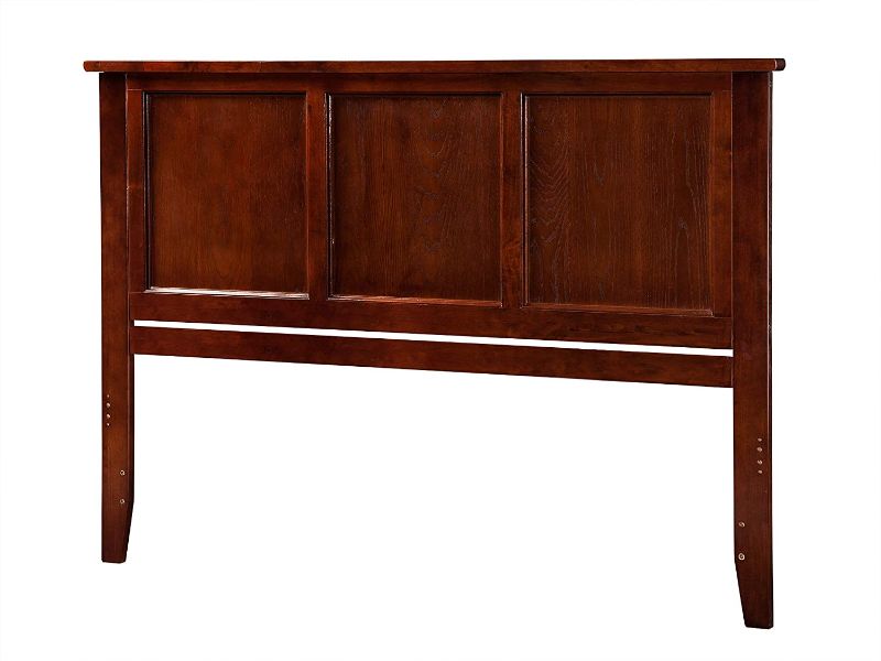 Photo 1 of Atlantic Furniture Madison Headboard, Queen, Walnut, AR286844
