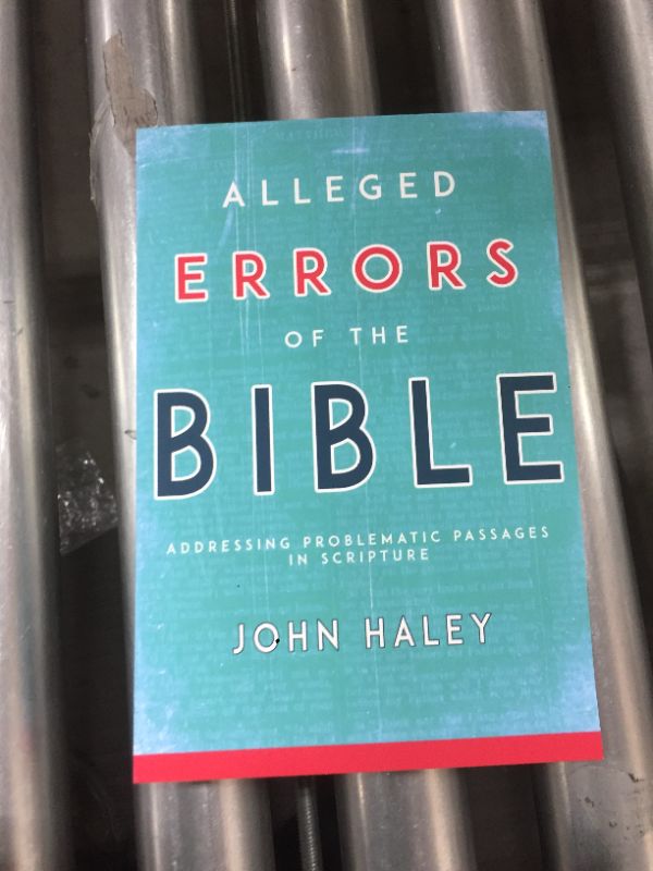 Photo 1 of Alleged Errors of the Bible : Addressing Problematic Passages in Scripture (Paperback)
