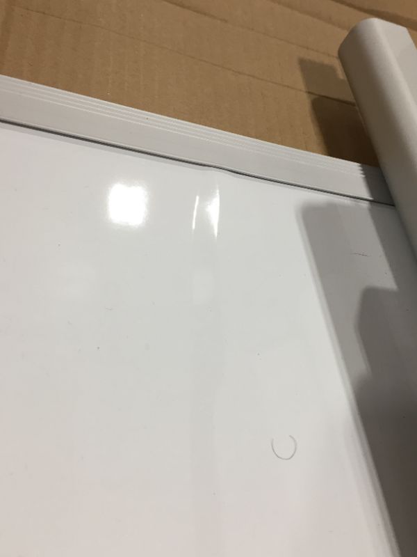 Photo 4 of VIZ-PRO Double-Sided Magnetic Mobile Whiteboard, 40 x 30 Inches, Aluminium Frame and Stand
