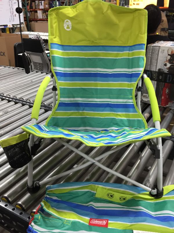 Photo 2 of Coleman Camping Chair | Lightweight Utopia Breeze Beach Chair | Outdoor Chair with Low Profile
