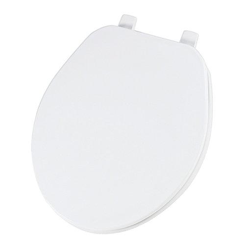 Photo 1 of Bemis Basic Plastic Seat Round Style, W/Cover White
