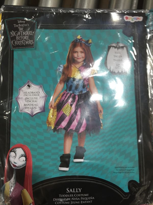 Photo 2 of Nightmare Before Christmas Classic Sally Costume for toddlers [2T]
