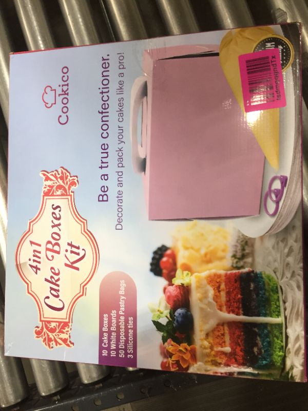 Photo 3 of Cookico 4 in 1 cake boxes kit.