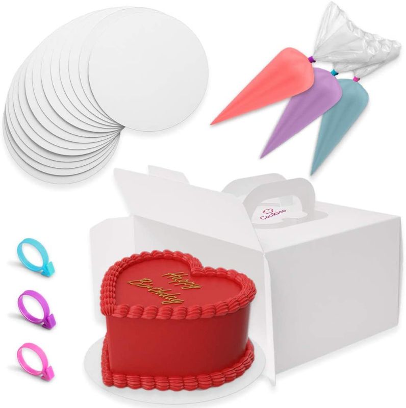 Photo 1 of Cookico 4 in 1 cake boxes kit.