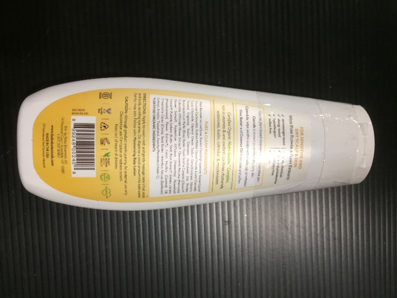 Photo 2 of Babo Botanicals Moisturizing Baby Shampoo & Wash - Oatmilk Calendula 8 Fl Oz Liquid [EXP 5-2023]
