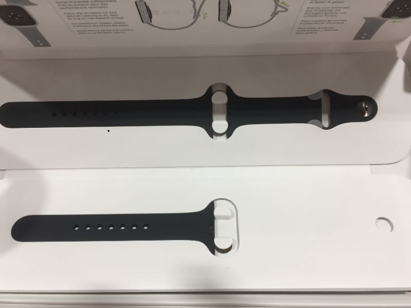 Photo 8 of Apple Watch Series 7 [GPS 41mm] Smart Watch w/ Midnight Aluminum Case with Midnight Sport Band. Fitness Tracker, Blood Oxygen & ECG Apps, Always-On Retina Display, Water Resistant
