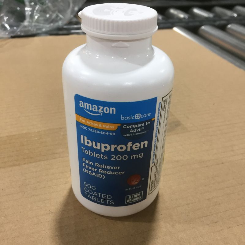 Photo 2 of Basic care Ibuprofen tablets, 500 count
