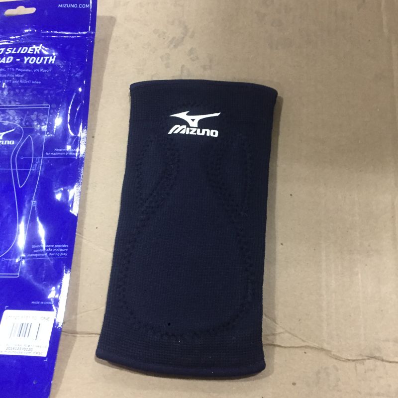 Photo 3 of Mizuno Youth Slider Kneepad Navy
