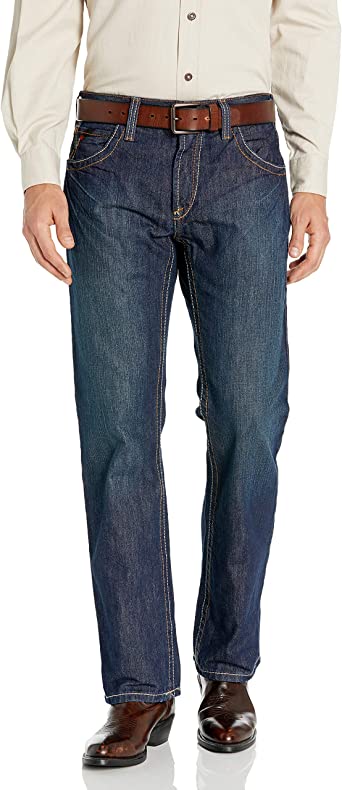 Photo 1 of Ariat FR M5 Slim Stackable Straight Leg Jean - Men’s Low Rise, Slim Fit Denim 32X30