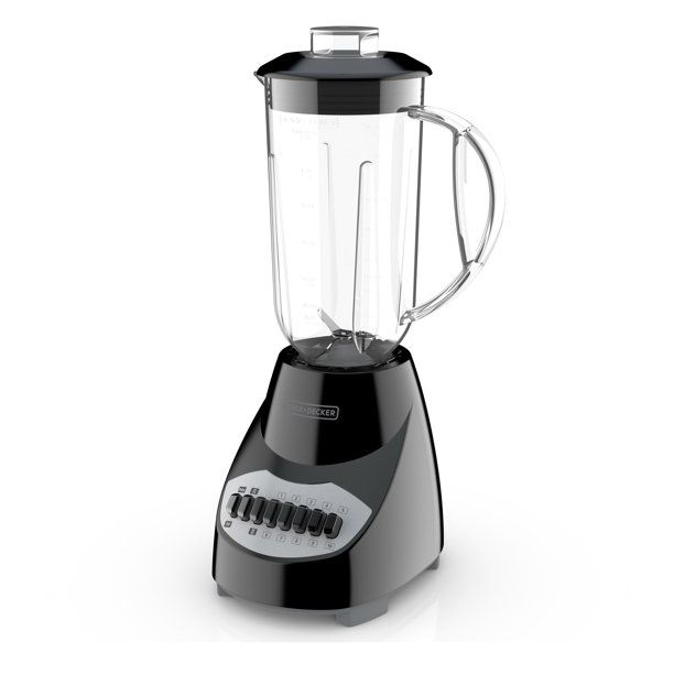 Photo 1 of Black & Decker Crush Master 10 Speed Black Blender Black