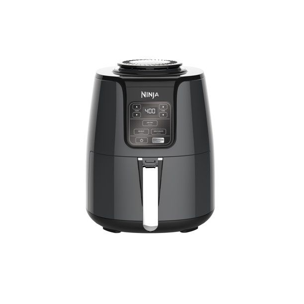 Photo 1 of Ninja 4 Quart Air Fryer with Reheat & Dehydrate, Black/Silver, AF100WM