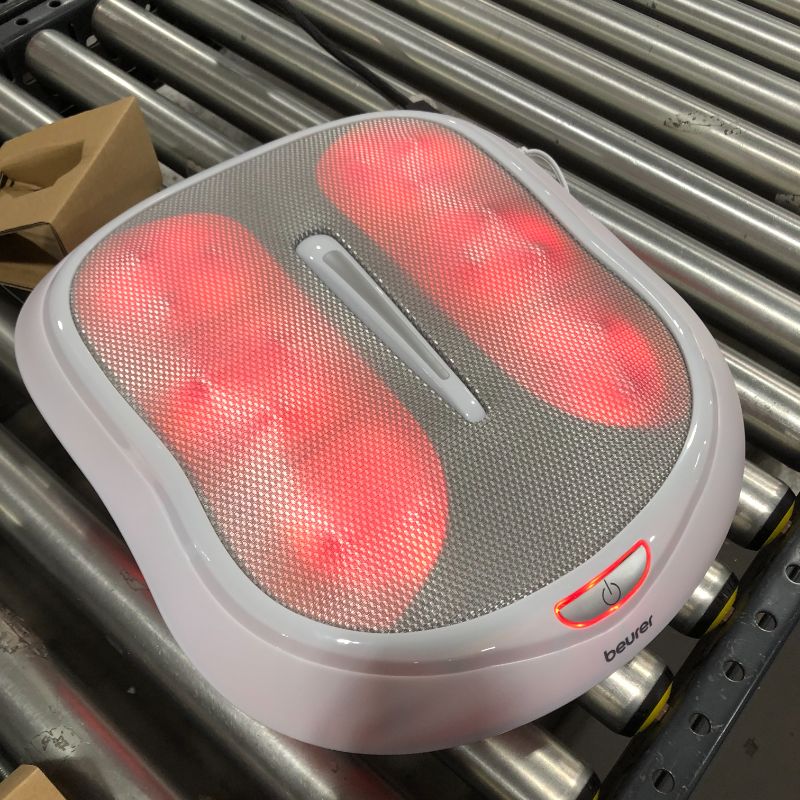 Photo 2 of Beurer Shiatsu Foot Massager 18 Rotating Massage Heads, Relax Sore & Tired Feet with Deep Tissue, Heat Function, FM60