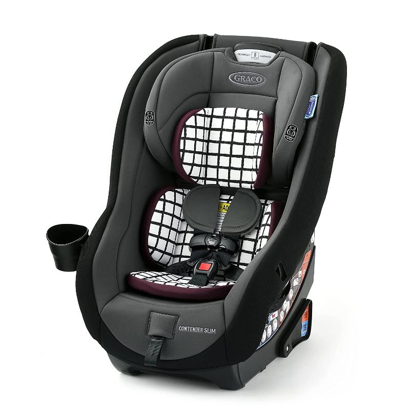 Photo 1 of Graco Contender Slim Convertible Car Seat, Ainsley