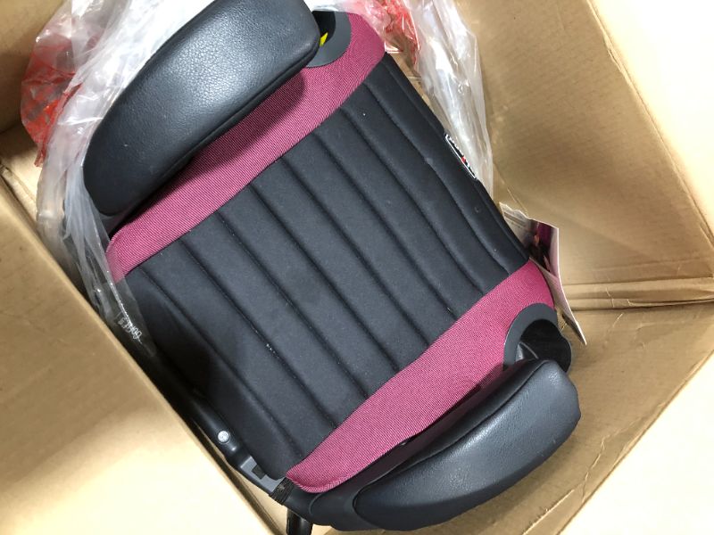 Photo 2 of Chicco GoFit Plus Backless Booster Car Seat, Vivaci (Pink)