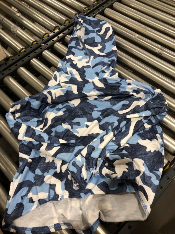 Photo 1 of Blue Camo Hoodie XL