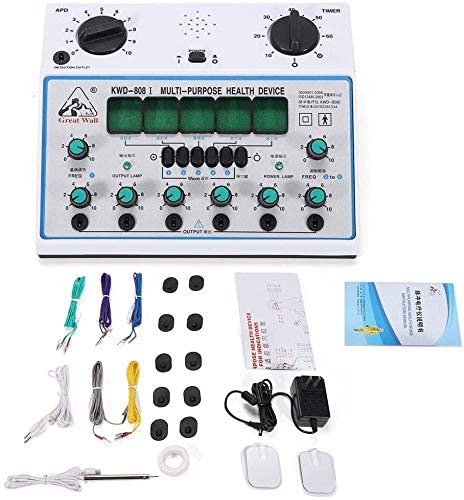 Photo 1 of KWD808-I Electric Acupuncture Stimulator Machine 6 Output Patch Massager Care for Electric Impulse Acupuncture Treatment 500-1000hpa