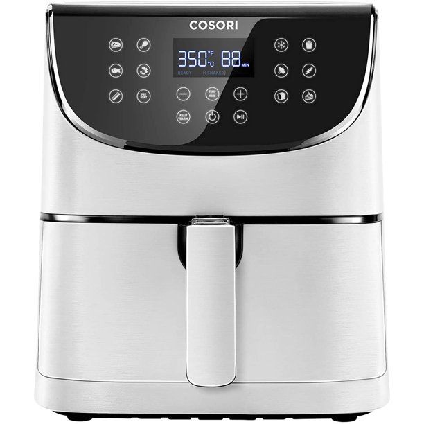 Photo 1 of COSORI Air Fryer Max XL(100 Recipes) Digital Hot Oven Cooker, One Touch Screen with 13 Cooking Functions, Preheat and Shake Reminder, 5.8 QT, Creamy White