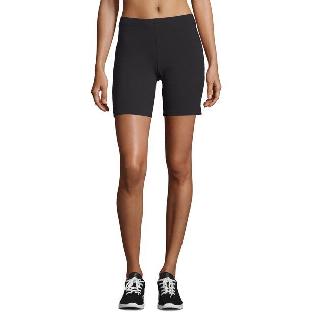 Photo 1 of Hanes Women's Stretch Cotton Bike Short Sm