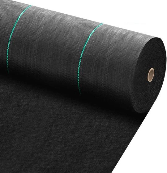 Photo 1 of Amagabeli 4ft x 100ft Weed Barrier Landscape Fabric 5.8oz Ground Cover Weed Cloth