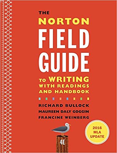 Photo 1 of The Norton Field Guide to Writing with 2016 MLA Update: with Readings and Handbook Fourth Edition
