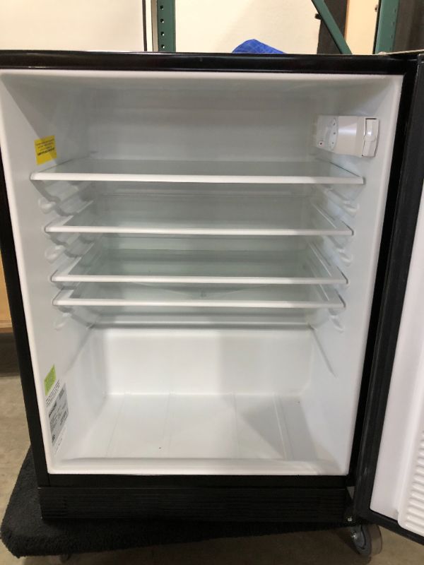 Photo 3 of Accucold FF7B Black Refrigerator 32x23x22 inches.