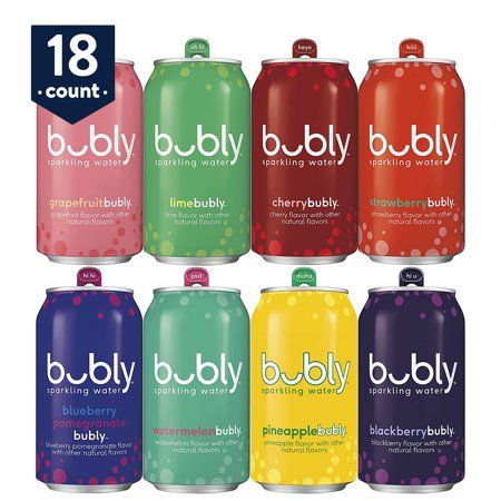 Photo 1 of (18 Cans) Bubly Sparkling Water, 8 Flavor Variety Pack, 12 Fl Oz
Best By 04/28/21
