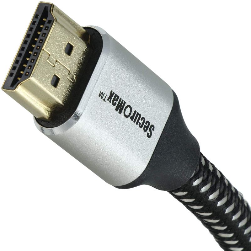 Photo 1 of HDMI Cable (8K, 4K, HDCP 2.2, HDR, ARC, 48Gbps) with Braided Cord, 3 Feet
3 PACKS