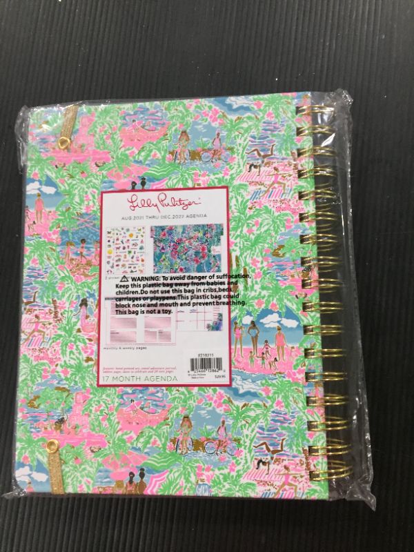 Photo 3 of Lilly Pulitzer large Agenda in multi let’s get together
