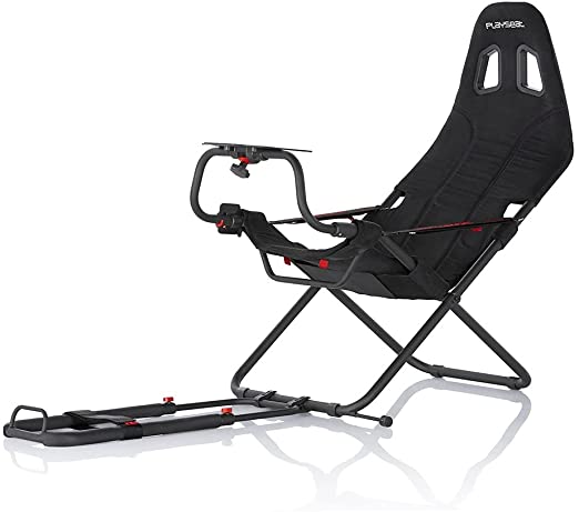 Photo 1 of Playseat® Challenge Black | Popular foldable budget racing chair | Set up in several seconds| Unique foldable design| Seat is very compact, stable and adjustable
