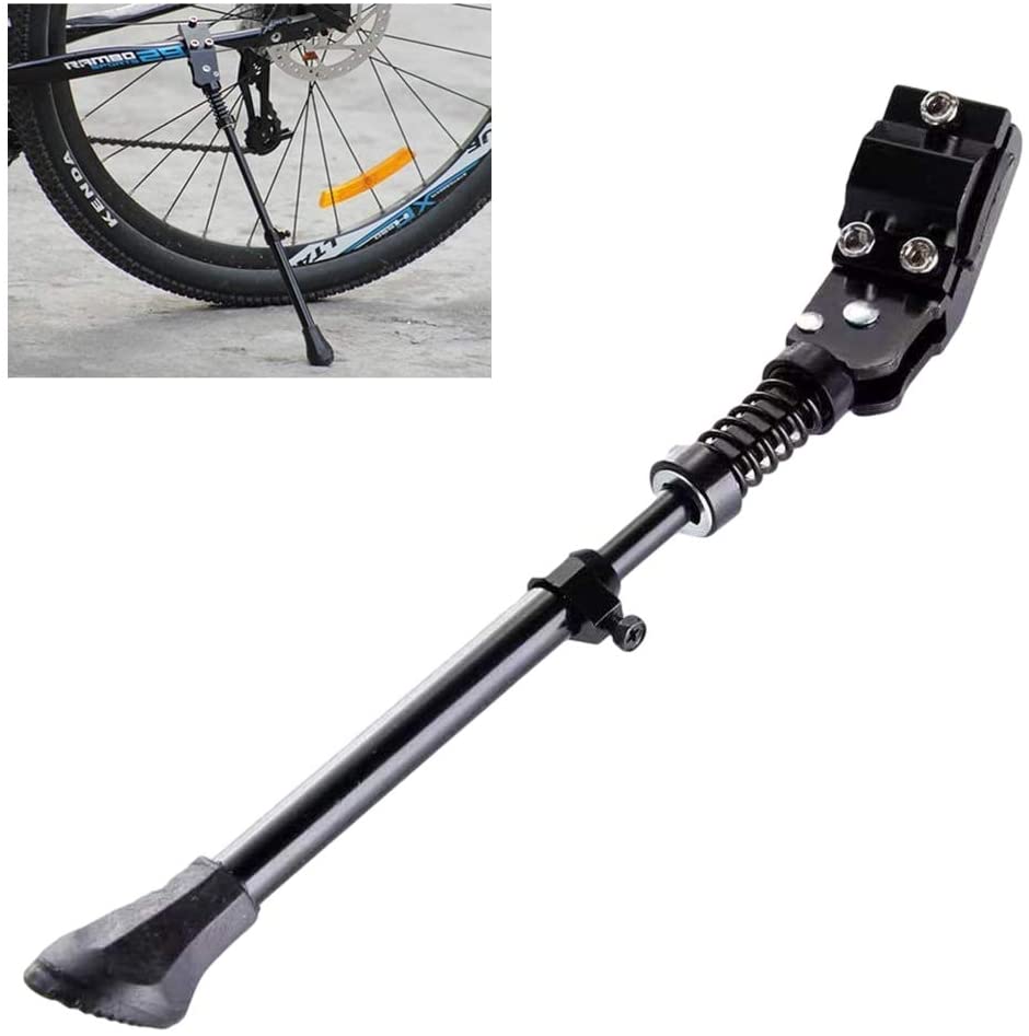 Photo 1 of Adjustable Bike Kickstand?Aluminum Alloy Trek Bike Mountain Bicycle Accessories?for 24'' 26'' 22-28 Inch Wheel Diameter?for 700C Road Bicycle/BMX/MTB?Portable Indoor & Outdoor?for Man Women Kid
