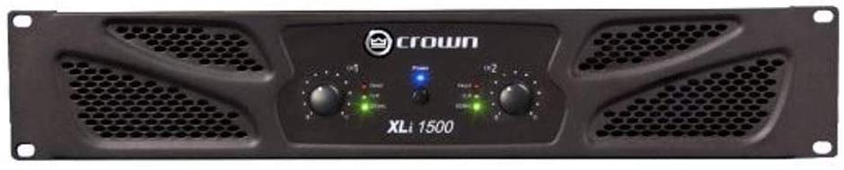 Photo 1 of Crown XLi1500 Two-channel, 450-Watt at 4? Power Amplifier
