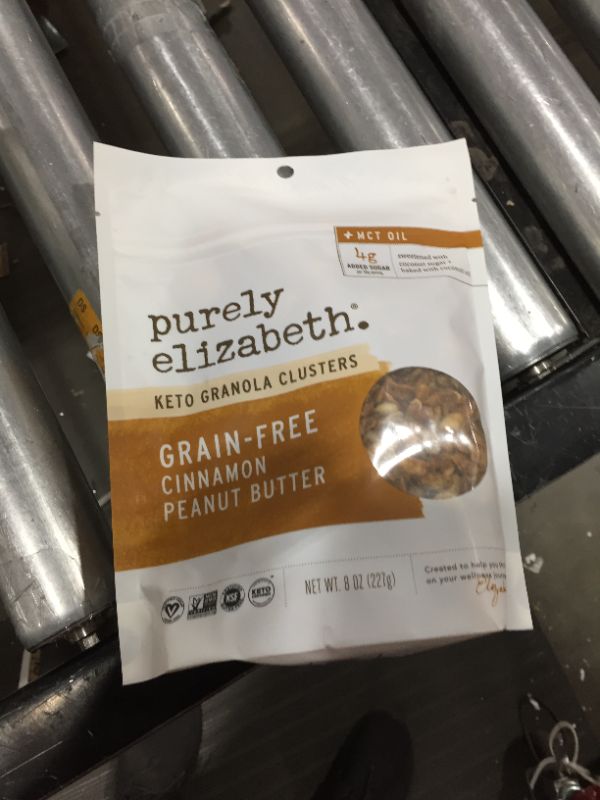 Photo 2 of Purely Elizabeth Grain Free Granola Peanut Butter Cinnamon - 8oz
3 PACKS