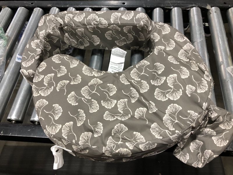 Photo 2 of My Brest Friend Original Nursing Posture Pillow, Grey Flowing Fans
