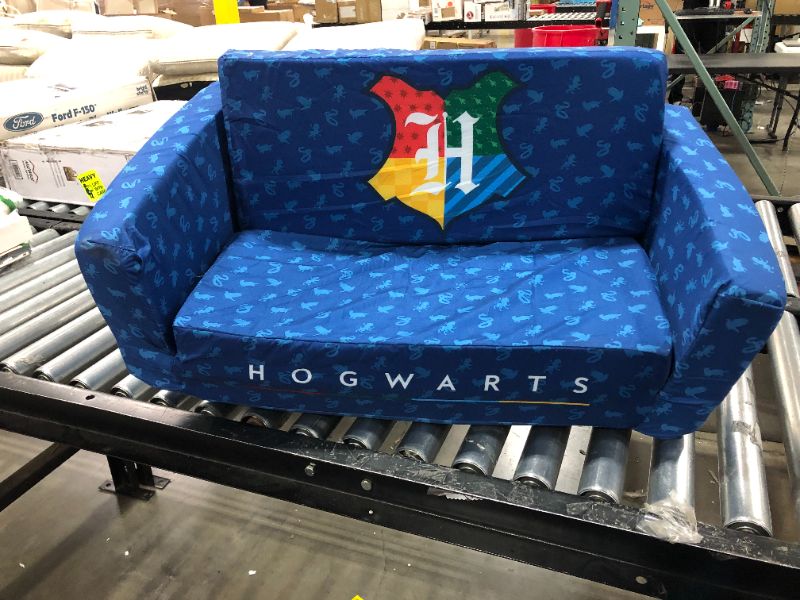 Photo 2 of Harry Potter Cozee Flip-Out Sofa - 2-in-1 Convertible Sofa to Lounger for Kids by Delta Children
