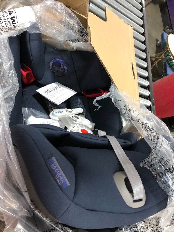 Photo 2 of Cybex Standard Eternis S All-in-One Car Seat with SensorSafe, Denim Blue
