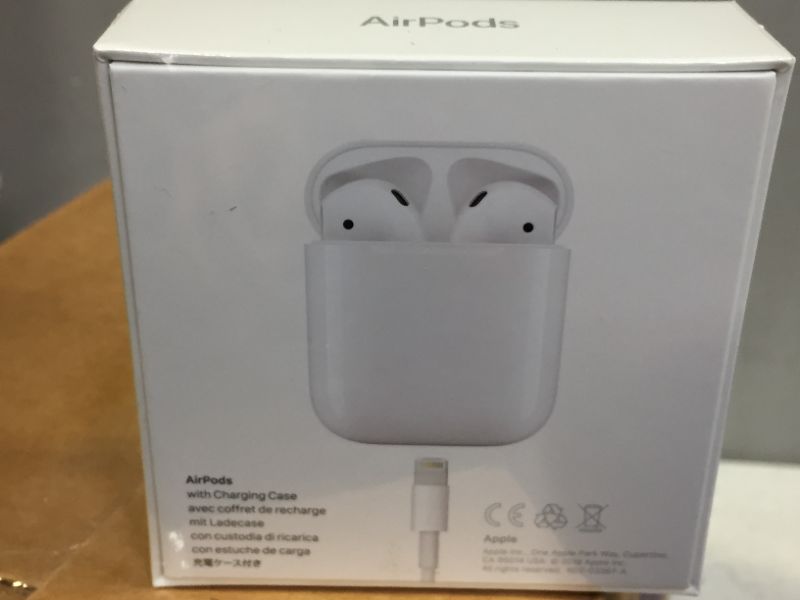 Photo 2 of Apple AirPods (2nd Generation) factory sealed
