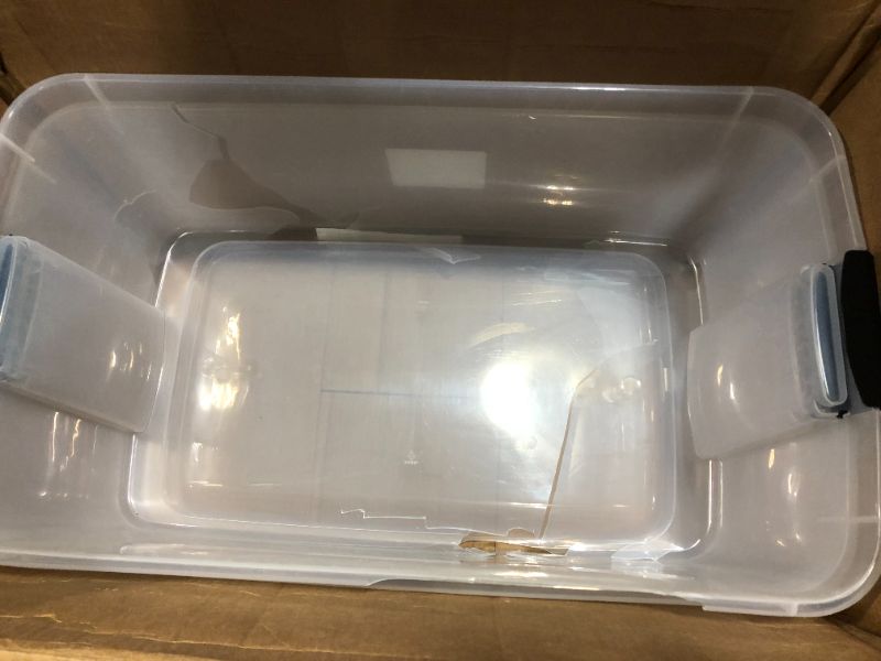 Photo 4 of 4pack clear storage containers 