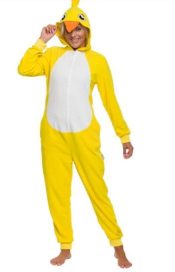 Photo 1 of Funziez! Chick Adult Womens Novelty Union Suit XS