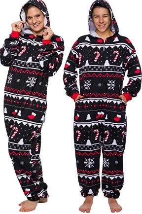 Photo 1 of Funziez! Snowman One Piece Novelty Jumpsuit Unisex Costume -Pajama Loungewear M