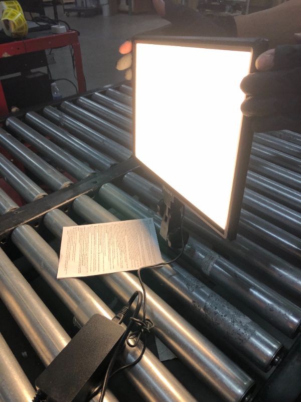 Photo 1 of Dazzne D50 Desk Mount Video Light with C-Clamp 15.4 Inches 45W 3000K-8000K 3600LM Dimmable 0-100% for Video Conference Tiktok Live/Game Streaming