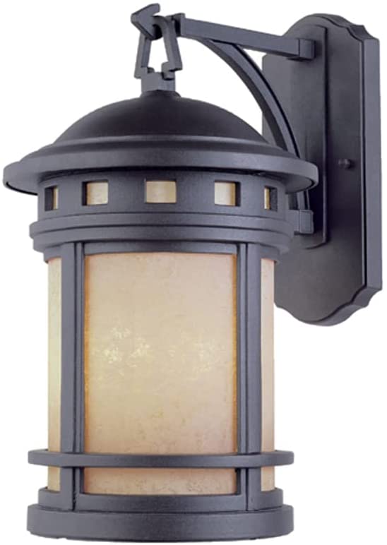 Photo 1 of Designers Fountain 2381-AM-ORB Sedona Outdoor Wall Lantern Sconce, 11.75
