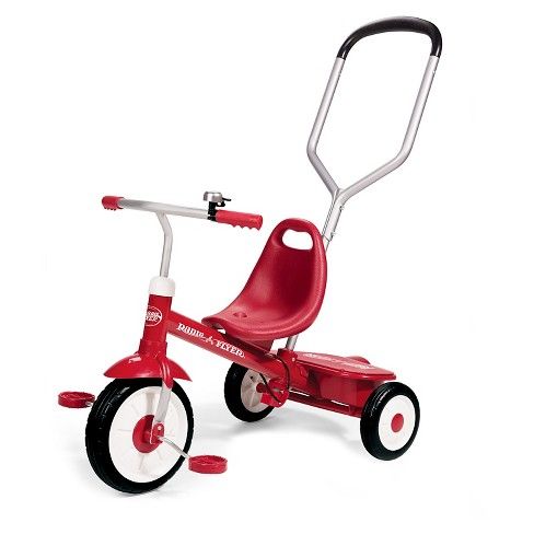 Photo 1 of Radio Flyer Steer and Stroll Trike - Red
