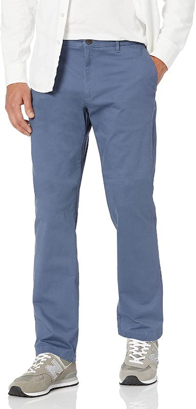 Photo 1 of Goodthreads Men's Straight-Fit Washed Comfort Stretch Chino Pant, 36W X 32L