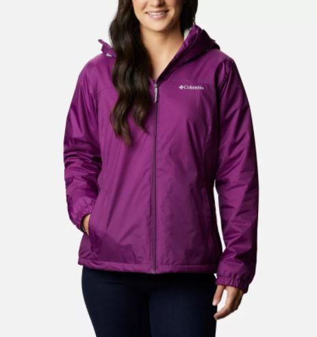 Photo 1 of COLUMBIA Women's Switchback™ Sherpa Lined Jacket, PLUM, SIZE 2X