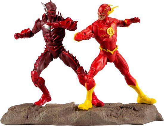 Photo 1 of McFarlane Toys - DC Multiverse Earth -52 Batman and The Flash 7” Action Figure Multipack