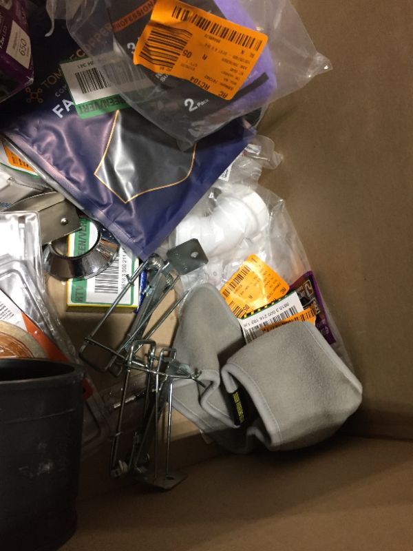 Photo 2 of BOX LOT OF ASSORTED HOME DEPOT MERCHANDISE