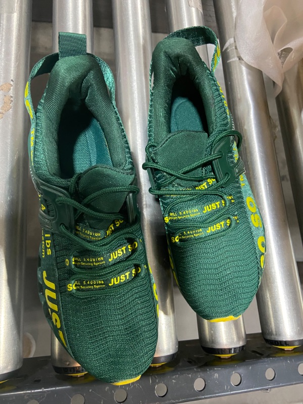 Photo 1 of JUSTSOSO Green Running Trainer Shoes (SIZE 6)