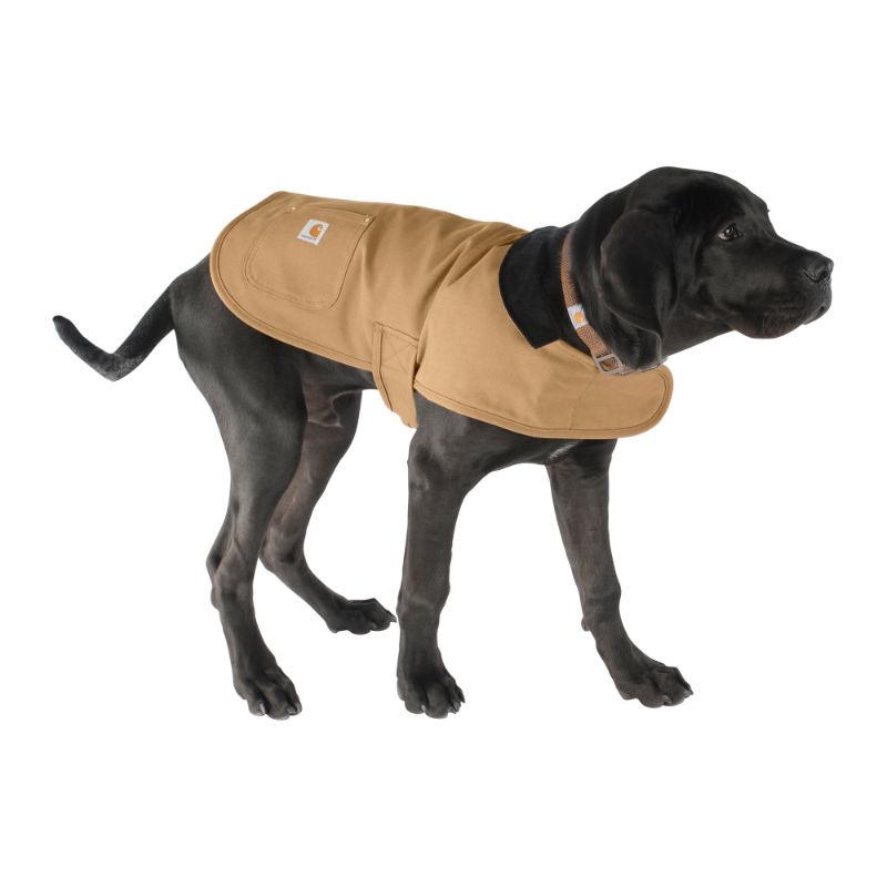 Photo 1 of Carhartt Brown Chore Coat for Dogs (M) 