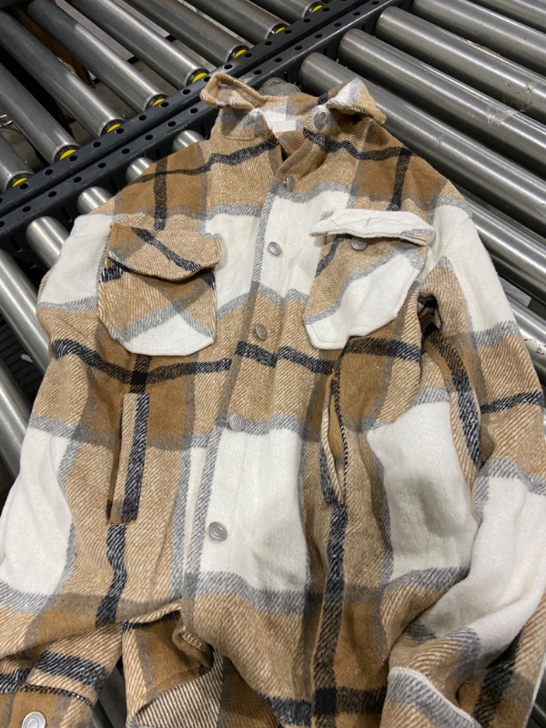 Photo 1 of Womens (M) Brown Flannel Shirt