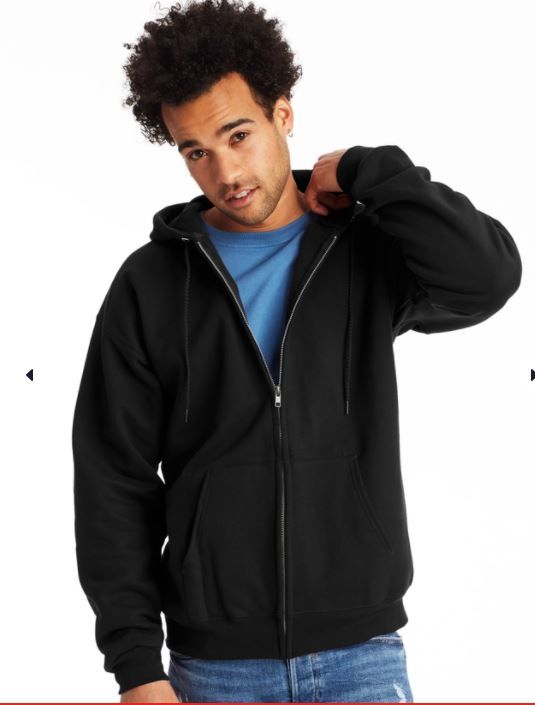 Photo 1 of Hanes Men's Ultimate Cotton® Heavyweight Full Zip Hoodie
SIZE L